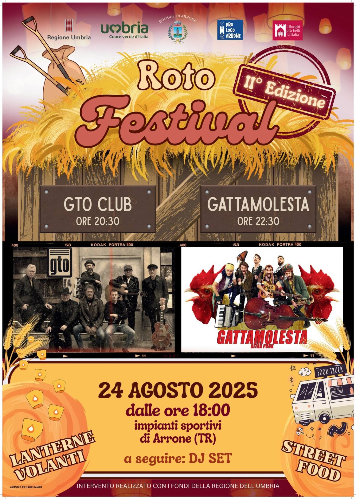 Poster roto festival 2025